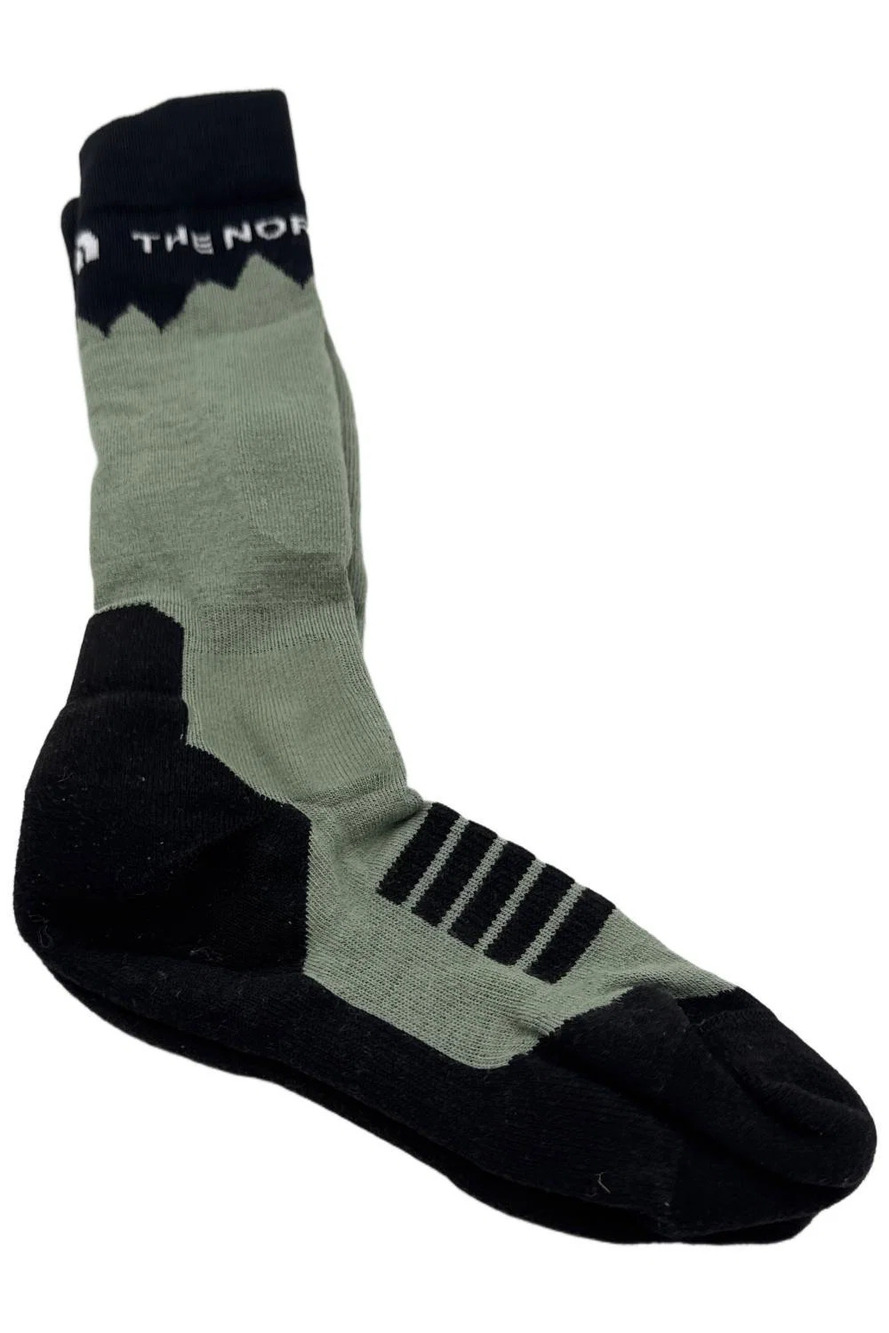 The North Face Women's Resort Ski Socks Slate Moss/TNF Black
